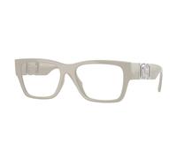 Versace Uomo VE3368U 5501 Montature da vista Iniettato Grigio Trasparente Pillow Normale