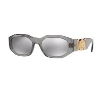 Versace Uomo VE4361 311/6G Occhiali da sole Nylon Grigio Grigio Geometrica Specchiate Specchiato