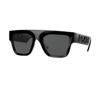 Versace Uomo VE4430U GB1/87 Occhiali da sole Iniettato Nero Grigio Squadrata Normale