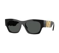 Versace Uomo VE4479U GB1/87 Occhiali da sole Iniettato Nero Grigio Pillow Normale