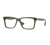 Versace Uomo Versace VE3328 5542 Montature da vista Acetato Verde Trasparente Squadrata Normale