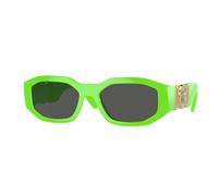 Versace Uomo Versace VE4361 531987 Occhiali da sole Nylon Verde Grigio Geometrica Normale