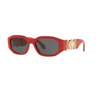 Versace Uomo Versace VE4361 533087 Occhiali da sole Nylon Rosso Grigio Geometrica Normale