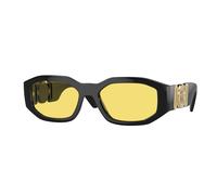 Versace Uomo Versace VE4361 GB1/85 Occhiali da sole Nylon Nero Giallo Geometrica Normale