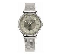 Versace - V Circle 42Mm Watch - - Accessories - Uomo - Grigio - ONE SIZE