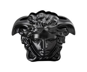 Versace - Vaso 30cm Medusa Grande Nero Versace - Vaso Versace Rosenthal Medusa