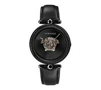 Versace Orologio Analogico Quarzo Svizzero da Donna con Cinturino in Pelle VCO050017