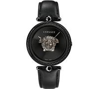 Versace Orologio Analogico Quarzo Svizzero da Donna con Cinturino in Pelle VCO050017