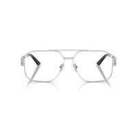 Versace Ve 1302 Occhiali Da Vista Uomo Argento Pilot