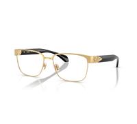 Versace Uomo VE1306 1002 Montature da vista Metallo Oro Trasparente Pillow Normale