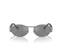 Versace Ve 2264 Occhiali Da Sole Unisex Grigio Geometrico Grigio 56mm