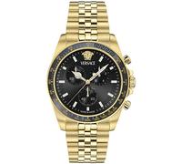Versace VE0H00525 Greca Chrono Wave Men’s Chronograph - Gold & Black, 43 mm