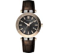 Versace Orologio da polso da uomo V-Race Restyling 42 mm datario cinturino in pelle VE2B00221, cinghia