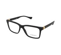 Versace Uomo VE3328 GB1 Montature da vista Acetato Nero Squadrata