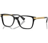 Versace Uomo VE3340U GB1 Montature da vista Acetato Nero Trasparente Pillow Normale