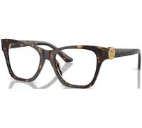 Versace Donna VE3341U 108 Montature da vista Acetato Tartaruga Trasparente Geometrica Normale