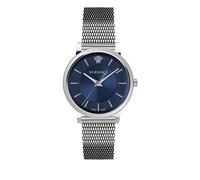 Versace Orologio Analogico al Quarzo Unisex-Adulto con Cinturino in Acciaio Inox VE5A00520