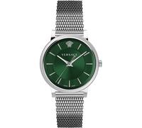 Versace VE5A00620 Orologio da polso V-Circle 42mm Quarzo Unisex Verde Argento...