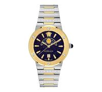 Versace Orologio Analogico al Quarzo da Donna con Cinturino in Acciaio Inossidabile VE7G00223