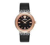 Versace Orologio analogico da donna con quadrante nero VETCA0224