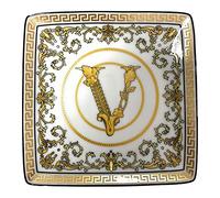 VERSACE Virtus Gala White Coppetta Ciotola Coppa Quadrata 12cm Porcellana