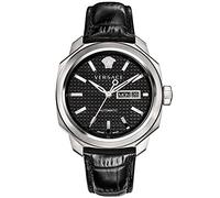 Versace VQI010015 DYLOS - Orologio automatico automatico da uomo, con display analogico svizzero, nero