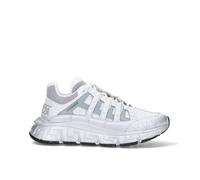 Versace White Calfskin Athletic Sneakers - EU40/US7
