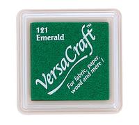 Tsukineko Versacraft Mini Ink Pad-Emerald, Materiale Sintetico, Verde