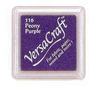 Versacraft vks-116 tampone Inchiostro di Tessuto Piccolo cubo 25 x 25 mm Peony Viola