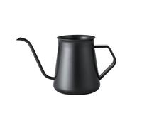 Versare il bollitore del caffè, un bollitore a collo di cero in acciaio inossidabile con beccuccio stretto, rivestimento di resistenza al calore per una birra accurata, casa e