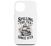 Versare il tè dal 1773 Insegnante di storia 4 luglio Custodia per iPhone 13