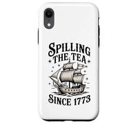 Versare il tè dal 1773 Insegnante di storia 4 luglio Custodia per iPhone XR