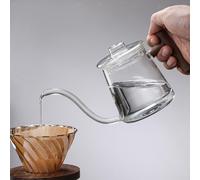 Versare il vetro sopra il bollitore Bollitore per l'acqua a riscaldamento