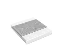 Versare sopra la bilancia for caffè ed espresso, bilancia elettronica con timer automatico, bilancia da cucina 0,1 g/2 kg(WHITE)