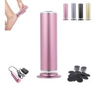 Versaselect Electric Foot Callus Remover, Foot Sanders for feet, Professional Foot File Pedicure Tool with 60 pcs Sandpaper Disk, Adjustable Speed 360 Rotation Pain-Free Foot Grinder (Pink)