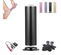 Versaselect Electric Foot Callus Remover, Foot Sanders for feet, Professional Foot File Pedicure Tool with 60 pcs Sandpaper Disk, Adjustable Speed 360 Rotation Pain-Free Foot Grinder (Black)