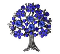 Versatile Alberi della Vita Sciarpa Pin Trendy Alberi della Vita Spilla Risvolto per il Miglioramento della Moda delle Donne Distintivi di Vestito Alla Moda, Misura unica, come descritto