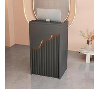 Versatile bancone da reception per hotel, bar e uffici, 80 x 40 x 96 cm, design elegante per migliorare qualsiasi spazio, ideale per molteplici scenari e esigenze aziendali