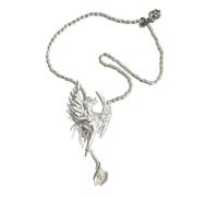 Versatile ciondolo girocollo in resina spilla regolabile gotico catena ornamento accessorio alla moda per donne unisex collana gioielli