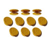 Versatile clip a forma di biscotto sicuro snack borse organizza giocattoli e cancelleria robusto accessorio in ABS per casa cucina snack borsa clip con disegni divertenti