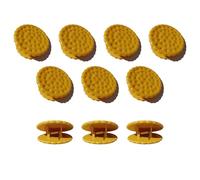 Versatile clip a forma di biscotto sicuro snack borse organizza giocattoli e cancelleria robusto accessorio in ABS per casa cucina snack borsa clip con disegni divertenti