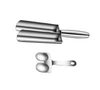 Versatile Cucina Tripla Polpetta Maker Utile Polpette Maker Pesce Palla Set Casa Strumento di Cottura FAI DA TE Accessori da cucina Macchina per polpette Acciaio inossidabile