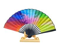 Versatile Dancing Popping Fans, Foldable Chinese Hand Clap Fans, Easy Opening Artistic Performance Accessory for Men & Women, Home Ceremonies, Photography
