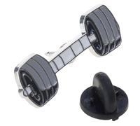 Versatile Esercizio Mouse Attrezzature Pin Elegante Bilancio/Fitness Mouse Spilla Pin Accessori Per Feste Datteri Stile Giornaliero Spilla, Taglia unica, come descritto