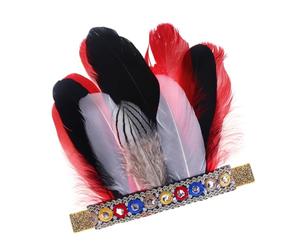 Versatile fascia per capelli alla moda bella fascia per capelli per bambini alla moda per look ruggente anni Venti