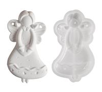 Versatile forma di angelo in silicone per il fai da te accessori per l'allenamento delle dita e antistress per l'uso quotidiano