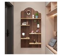 Versatile kit organizer da parete fai da te in legno - pannelli espositivi durevoli 40 x 60 cm per casa, ufficio, cucina, garage e stanze artigianali