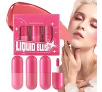 Versatile Liquid Blush, Long-Lasting Rouge Stick, PP Lightweight Blusher with Natural Highlighter for a Sculpted, Radiant Makeup Look, 4.5gx3 pieces, 3 * Liquid Blush