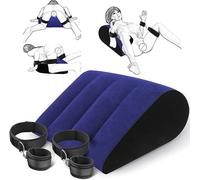 Versatile Moda Viola Gonfiabile Yoga Fitness Cuscino, Con Braccialetto In Nylon Nero, Regalo Per Coppia -D7