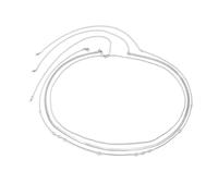 Versatile Multi Strato Serpente Catena Cintura In Vita Elegante Delle Donne Della Catena Del Ventre Gioielli Del Corpo Per Abbigliamento Casual E Formale Abbigliamento Casual, Misura unica, come